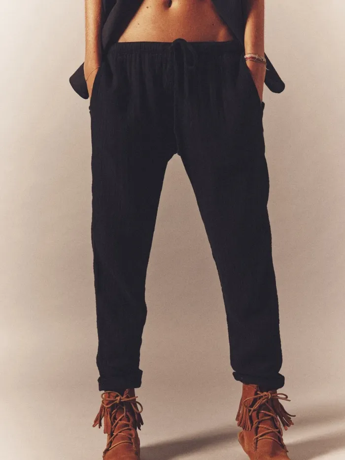 XRENA Pants and Jumpsuits Women Black Jordyn Pant