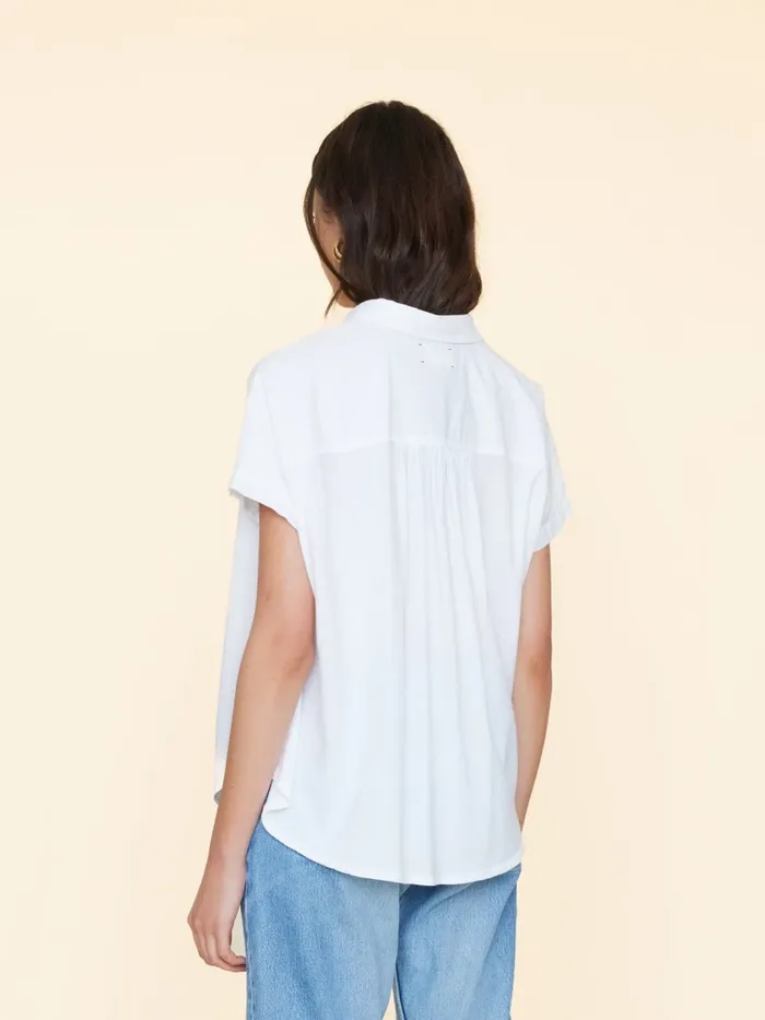 XRENA Shirts Women White Pax Shirt XRENA Shirts Women White Pax Shirt
