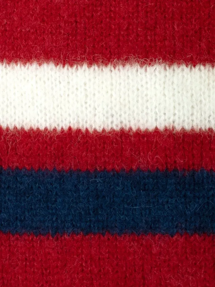 XRENA Sweaters and Jackets Women Red Blue Carey Cardigan XRENA Sweaters and Jackets Women Red Blue Carey Cardigan