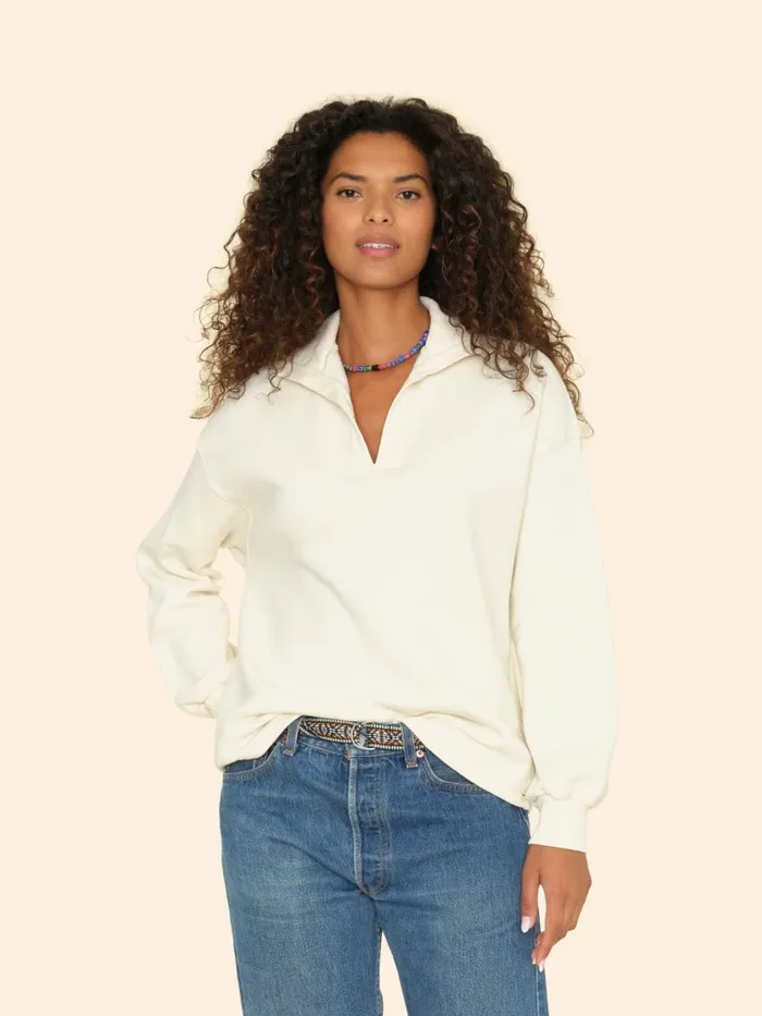 XRENA Sweats and Tees Women Clouds Reid Sweatshirt