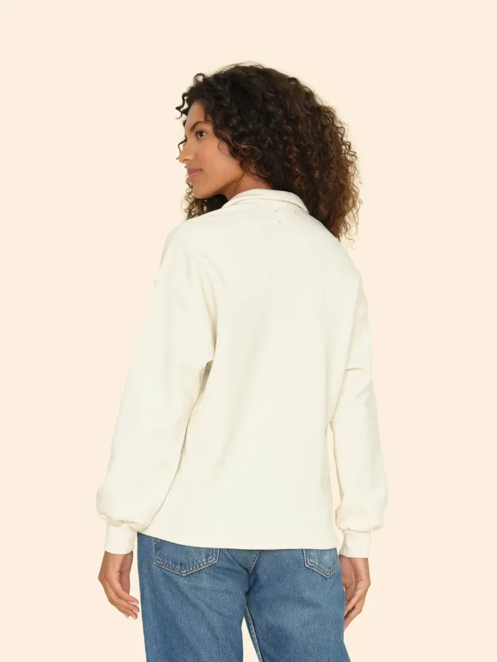 XRENA Sweats and Tees Women Clouds Reid Sweatshirt