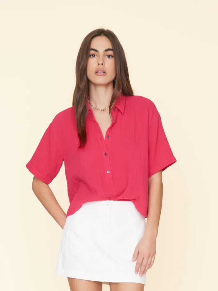 XRENA Tops Women Sweet Pea Ansel Gauze Top XRENA Tops Women Sweet Pea Ansel Gauze Top
