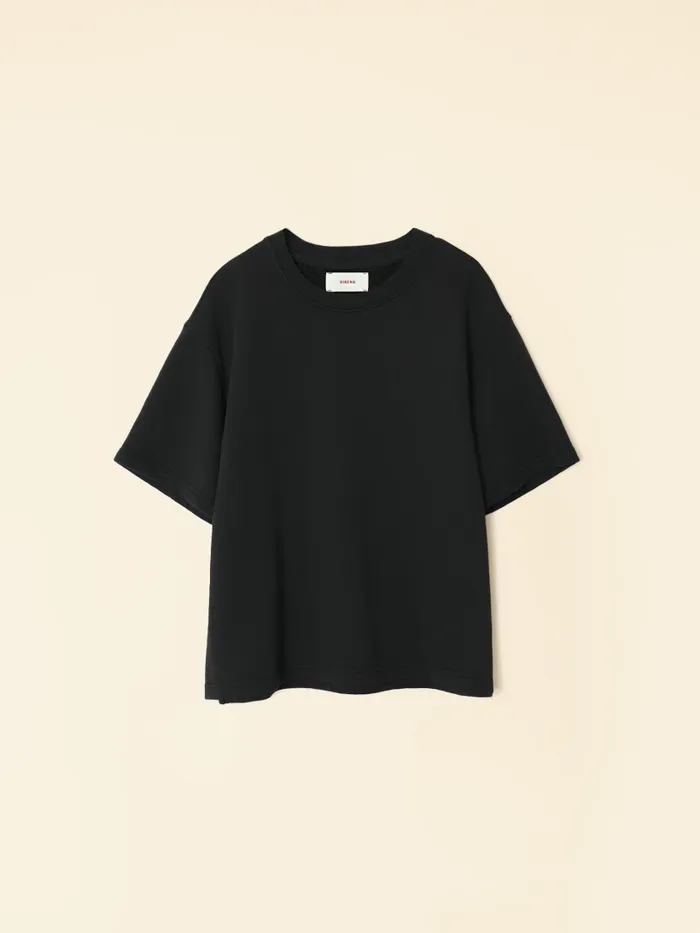 XRENA Vintage Black Andye Sweatshirt Women Sweats and Tees